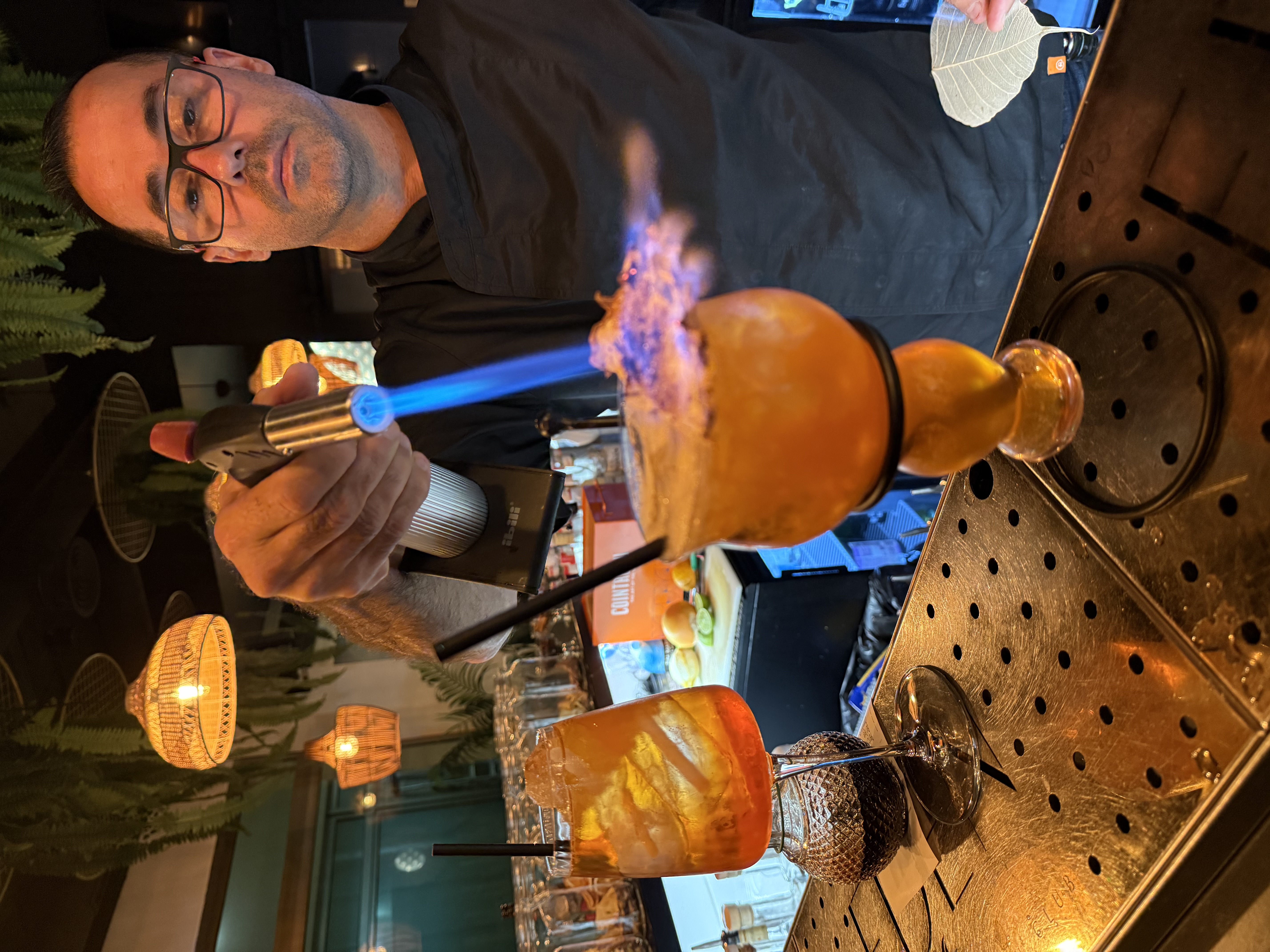 Fire cocktail