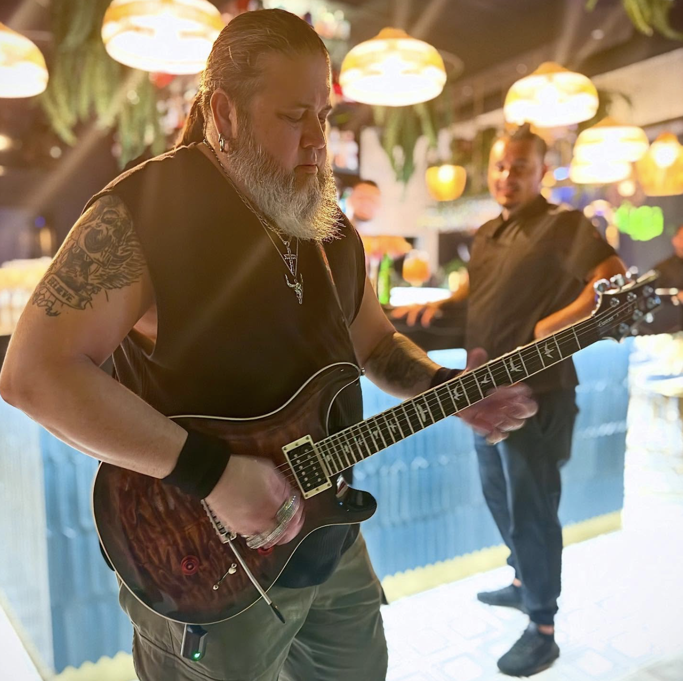 Live guitar at Eden